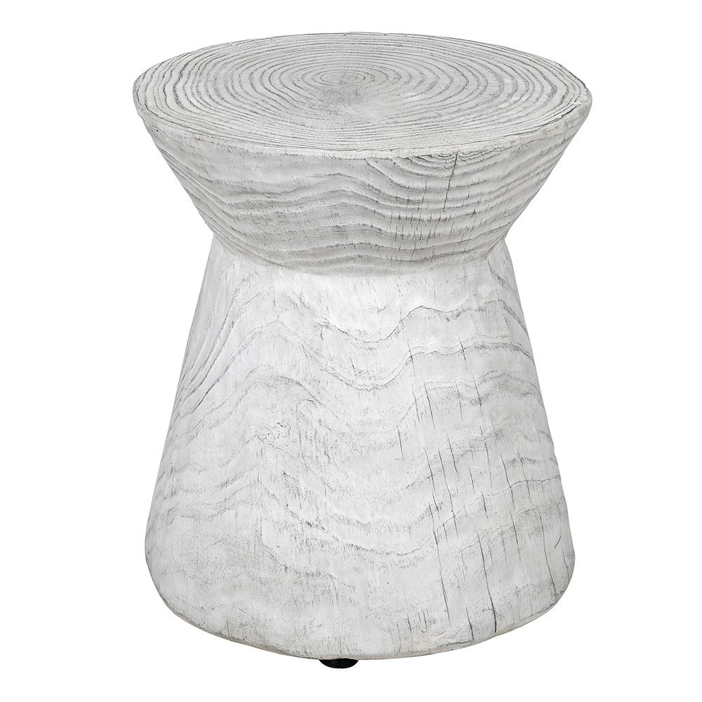 Round wooden on sale bathroom stool