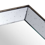 Antiqued Mirrored Square Tray