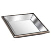 Antiqued Mirrored Square Tray