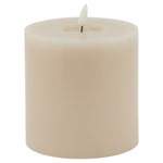 Light Taupe Led Wax Candle