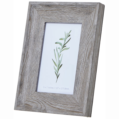 Grey Washed Wooden Photo Frame