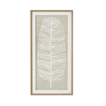 White Feather Mounted Wall Art