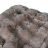 Truffle Faux Fur Throw