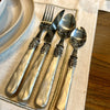 Antique champagne cutlery set of 16