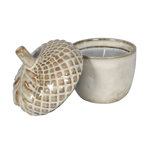 Acorn Lidded Candle