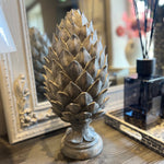 Tall Closed Pine Cone Decoration