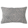 Textured Patterned Oblong Cushion