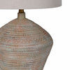 Terracotta Patterned Table Lamp