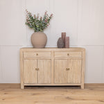 Reclaimed Elm 4 Door Sideboard