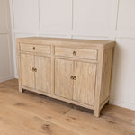 Reclaimed Elm 4 Door Sideboard