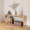 Long Reclaimed Elm Console Table