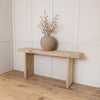 Simple Rustic Reclaimed Elm Console