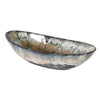 Blue Mottled Glazed Bowl