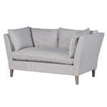 Blue stripe 2 seater sofa